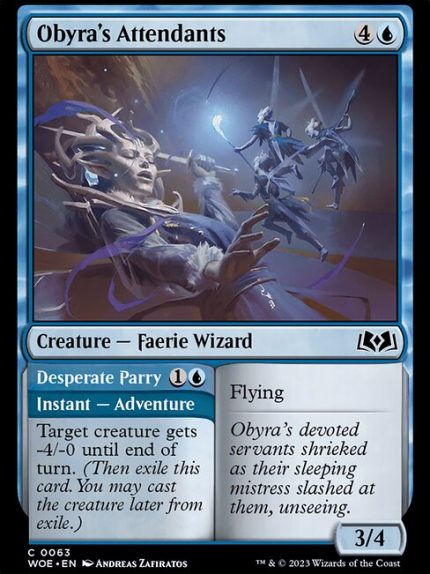 Obyra's Attendants // Desperate Parry