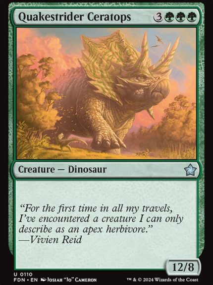Quakestrider Ceratops