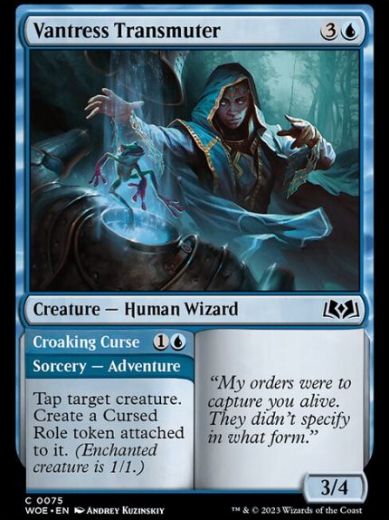 Vantress Transmuter // Croaking Curse