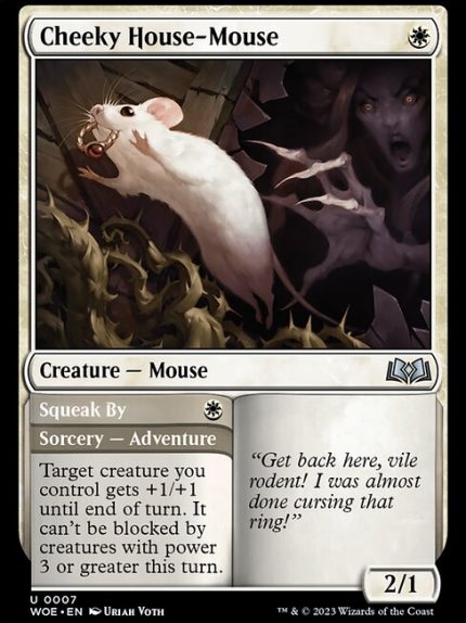 Cheeky House-Mouse // Squeak By
