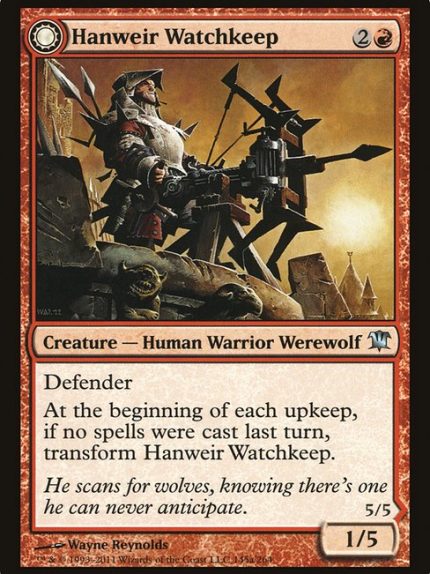 Hanweir Watchkeep // Bane of Hanweir