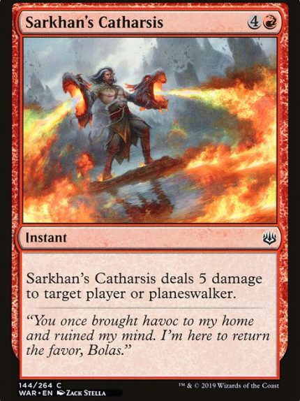 Sarkhan's Catharsis