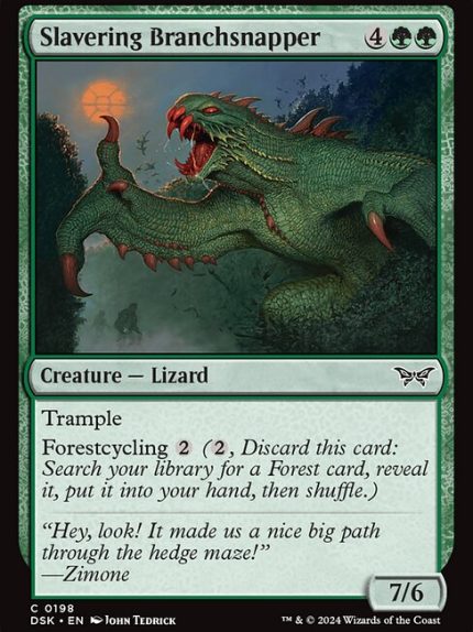 Slavering Branchsnapper