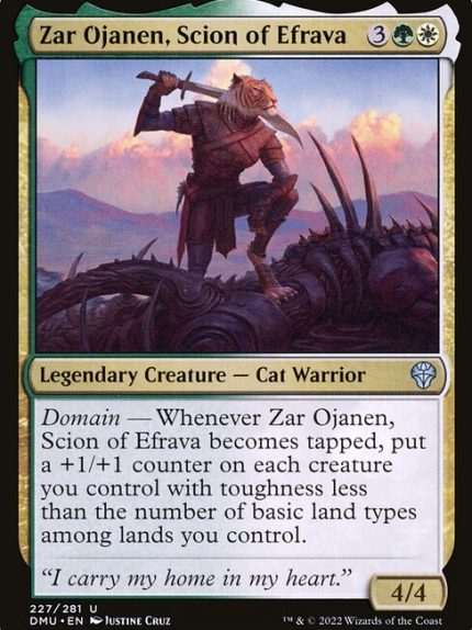Zar Ojanen, Scion of Efrava