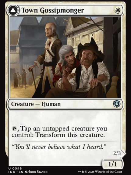 Town Gossipmonger // Incited Rabble