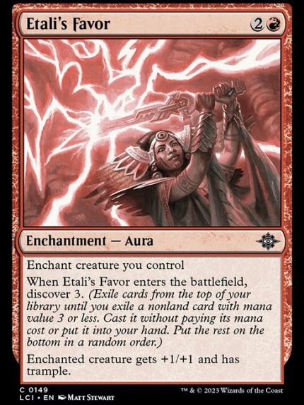 Etali's Favor