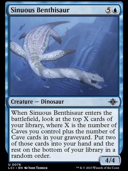 Sinuous Benthisaur