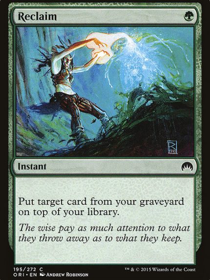 Reclaim