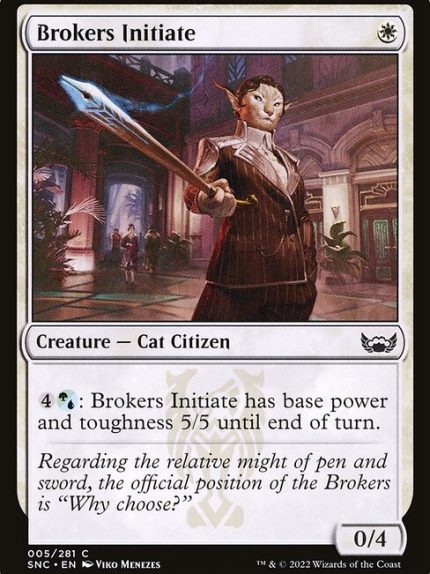 Brokers Initiate