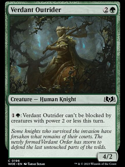 Verdant Outrider