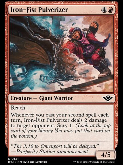 Iron-Fist Pulverizer