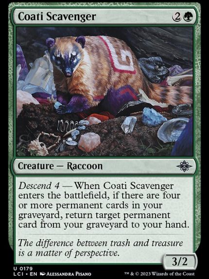 Coati Scavenger