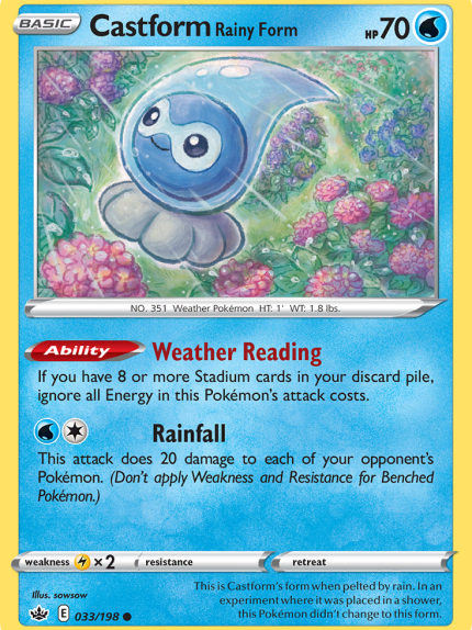 Castform Rainy Form